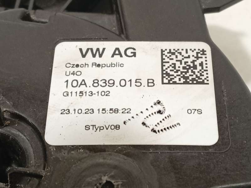 Recambio de cerradura puerta trasera izquierda para seat arona (kj7, kjp) 1.0 tsi referencia OEM IAM 10A839015B 4