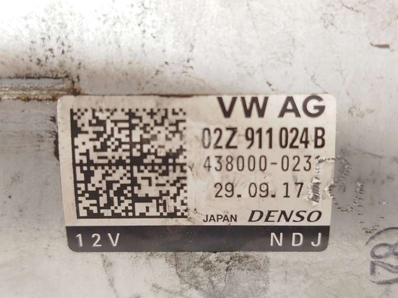 Recambio de motor arranque para volkswagen touran (5t1) 1.6 tdi referencia OEM IAM 02Z911024B  4380000231 4