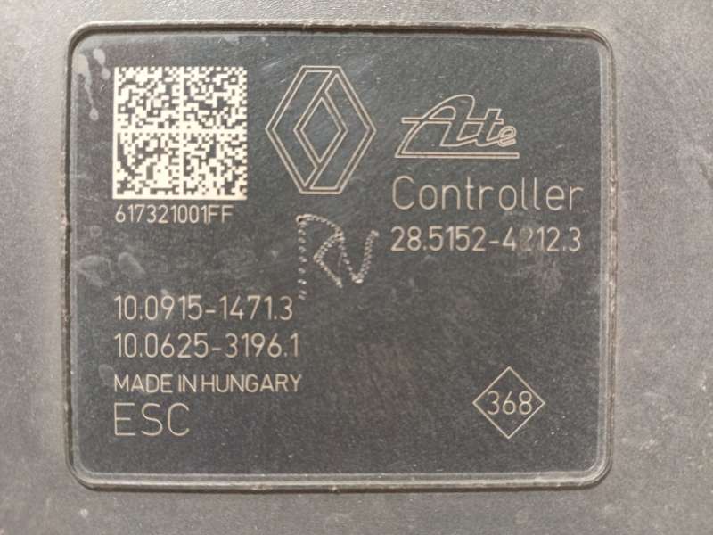 Recambio de abs para dacia dokker furgón/monospace 1.5 dci (feaj) referencia OEM IAM 476600078R 10022006554 28515242123 6