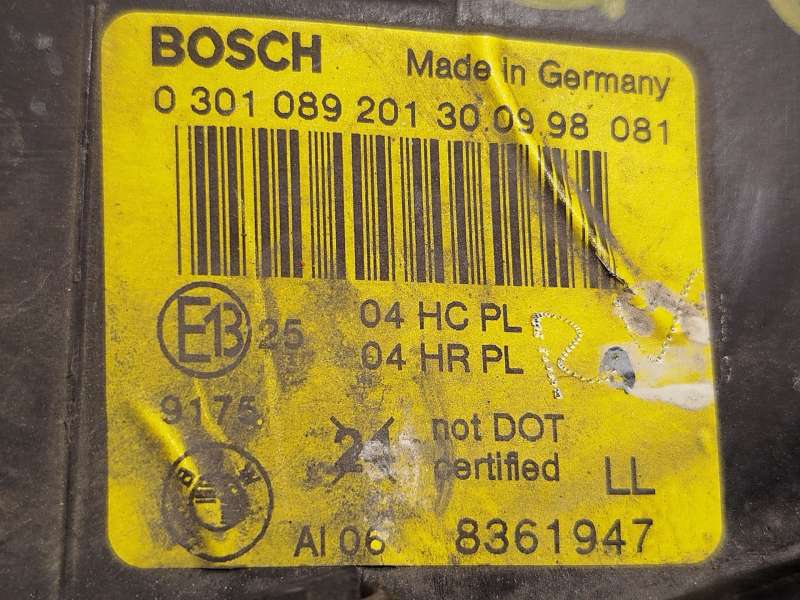 Recambio de faro izquierdo para bmw 3 (e46) 320 d referencia OEM IAM 8361947 63126902745 0301089201 - Plata 4