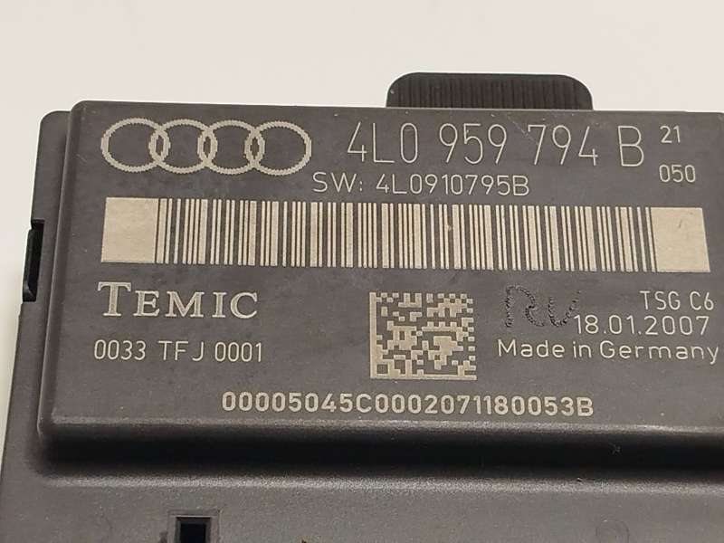 Recambio de centralita confort para audi q7 (4lb) 3.0 tdi quattro referencia OEM IAM 4L0959794B 3
