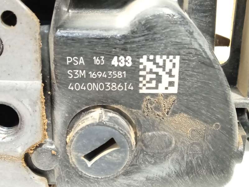 Recambio de cerradura puerta delantera derecha para citroën berlingo (er_, ec_) 1.5 bluehdi 100 referencia OEM IAM 9816343380 40 - Blanco 5