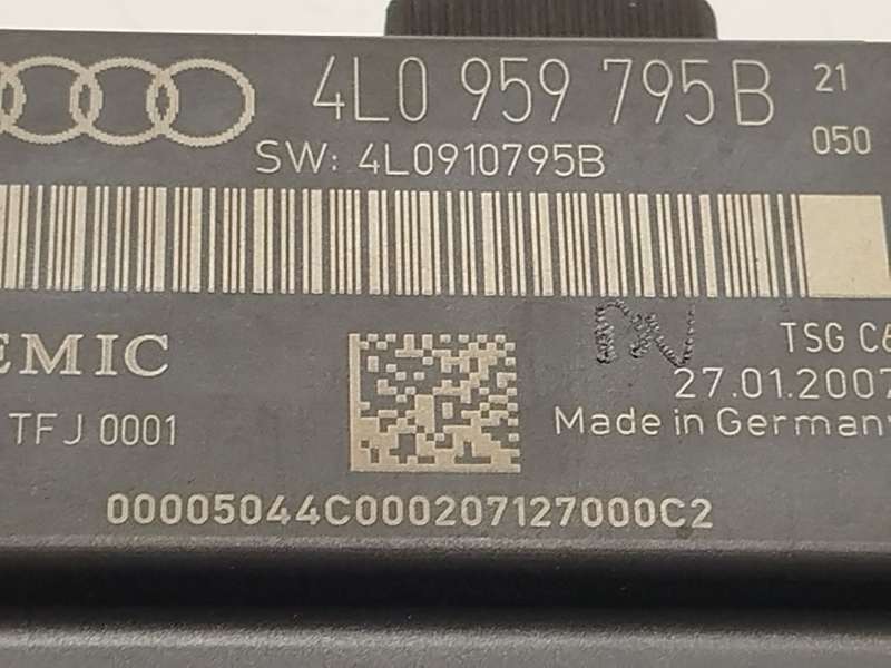 Recambio de centralita confort para audi q7 (4lb) 3.0 tdi quattro referencia OEM IAM 4L0959795B 3