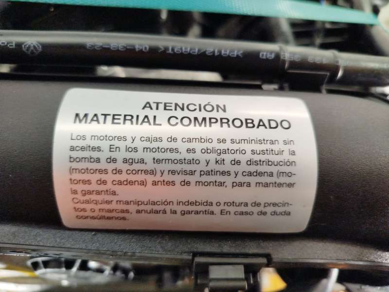 Recambio de motor completo para seat arona (kj7, kjp) 1.0 tsi referencia OEM IAM DLA DLAA 7