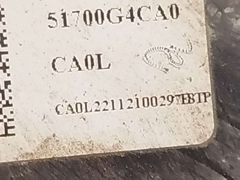 Recambio de mangueta delantera izquierda para hyundai i30 (pde, pd, pden) 1.5 referencia OEM IAM 51700G4CA0 51715G4AA0 - Gris 4
