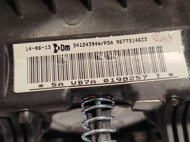 Recambio de airbag delantero izquierdo para citroën berlingo multispace (b9) 1.6 hdi 75 / bluehdi 75 referencia OEM IAM 96773146 - Blanco 4