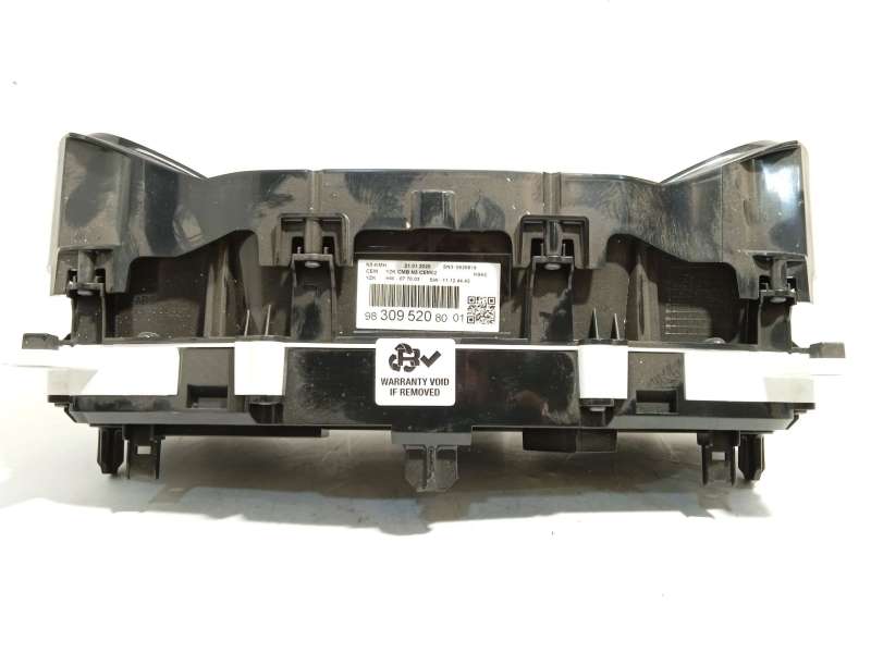 Recambio de cuadro instrumentos para citroën berlingo (er_, ec_) 1.5 bluehdi 100 referencia OEM IAM 9830952080 - Blanco 3