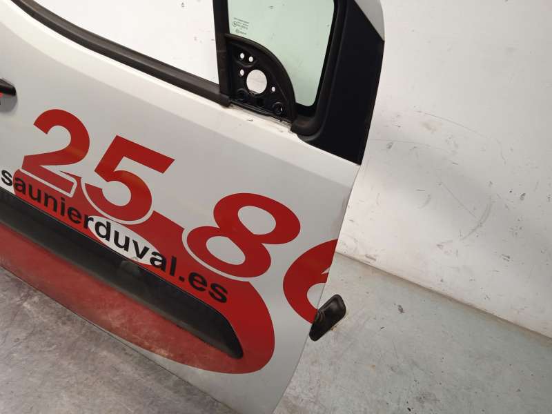 Recambio de puerta delantera derecha para citroën berlingo multispace (b9) 1.6 hdi 75 / bluehdi 75 referencia OEM IAM 9004Z6 - Blanco 3