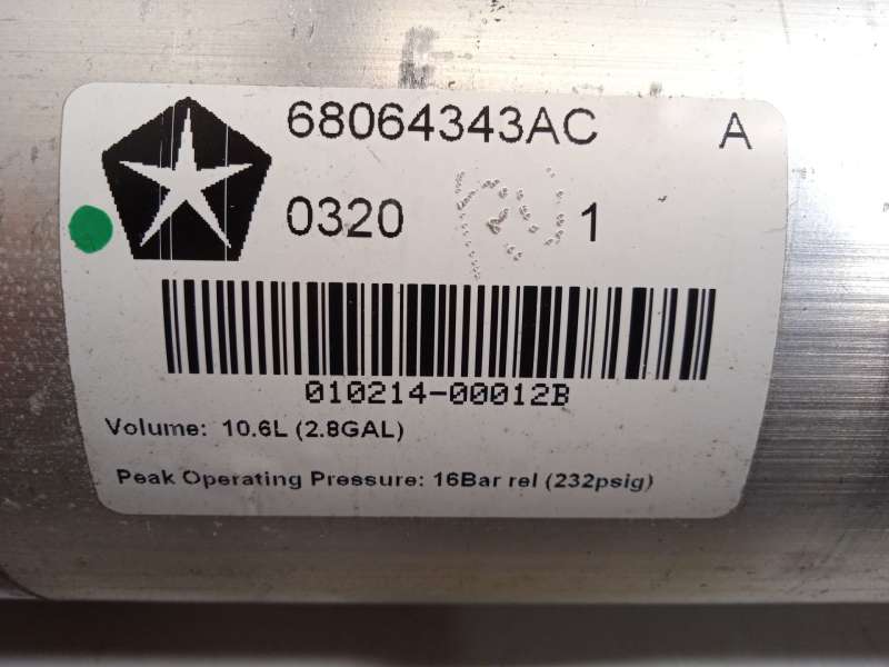 Recambio de acumulador suspension neumatica para jeep grand cherokee iv (wk, wk2) 3.0 crd v6 4x4 referencia OEM IAM 68064343AC K 3