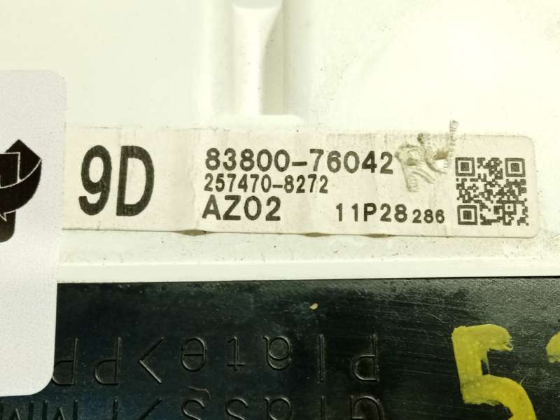 Recambio de cuadro instrumentos para lexus ct 200h referencia OEM IAM 8380076042  2574708272 - Gris 6