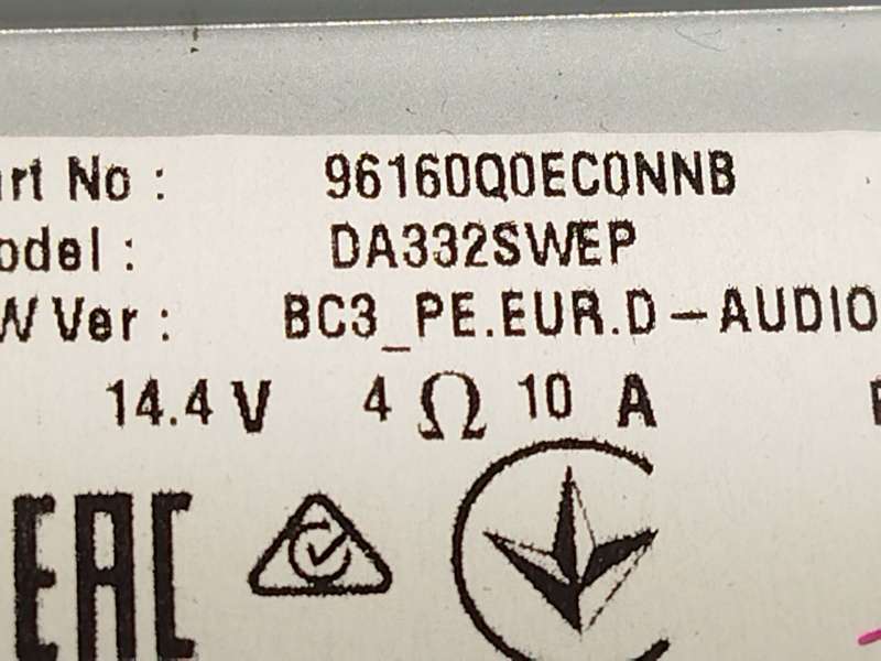 Recambio de sistema audio / radio cd para hyundai i20 iii (bc3, bi3) 1.0 t-gdi referencia OEM IAM 96160Q0EC0NNB - Blanco 9
