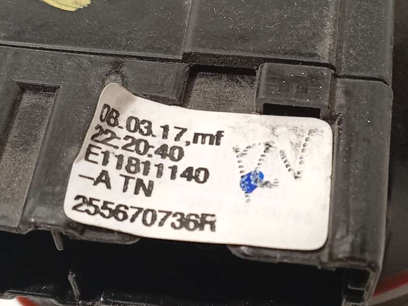 Recambio de mando luces para dacia dokker furgón/monospace 1.5 dci (feaj) referencia OEM IAM 255670736R 4