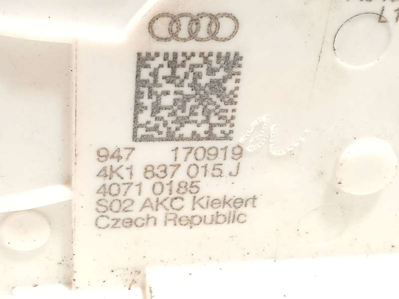 Recambio de cerradura puerta delantera izquierda para audi e-tron (gen) 50 quattro referencia OEM IAM 4K1837015J - Negro 3