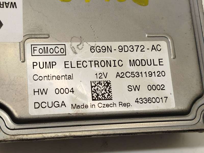 Recambio de modulo electronico para volvo v60 i (155) d3 referencia OEM IAM 6G9N9D372AC  A2C53119120 3