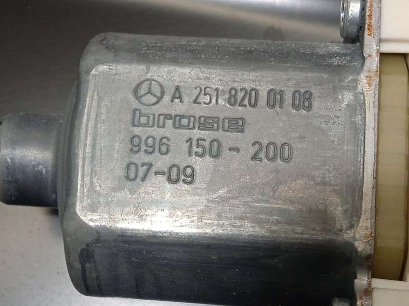 Recambio de elevalunas trasero izquierdo para mercedes-benz clase r (w251, v251) r 280 cdi 4-matic (251.020) referencia OEM IAM - Blanco 6