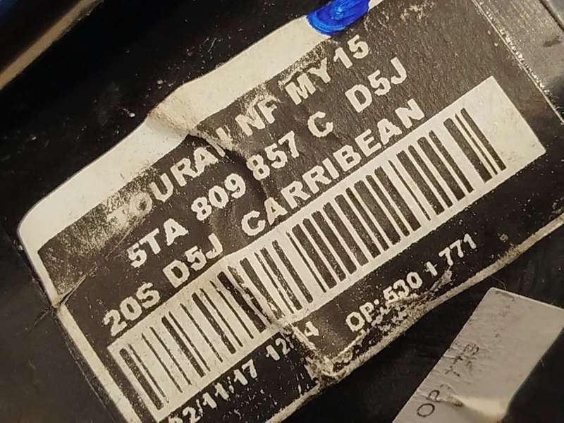 Recambio de tapa exterior combustible para volkswagen touran (5t1) 1.6 tdi referencia OEM IAM 5TA809857CGRU 5