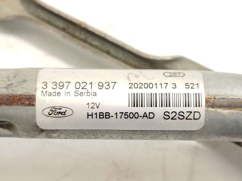 Recambio de motor limpia delantero para ford fiesta (ce1) st-line referencia OEM IAM H1BB17500AD 2554660 3397021937 - Blanco 3