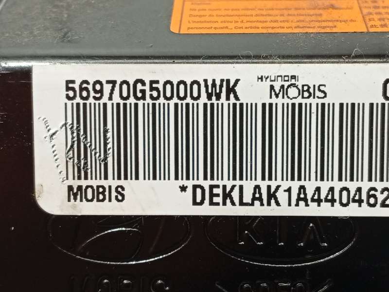 Recambio de airbag delantero izquierdo para kia niro i (de) e-niro referencia OEM IAM 56970G5000WK - Blanco 5
