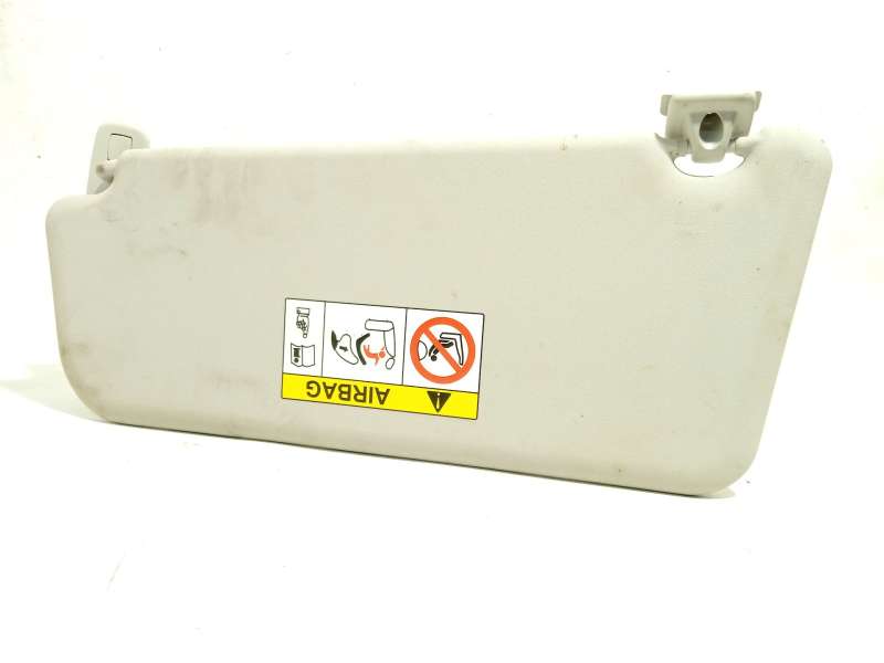 Recambio de parasol derecho para citroën berlingo (er_, ec_) 1.5 bluehdi 100 referencia OEM IAM 98094983BJ - Blanco 2