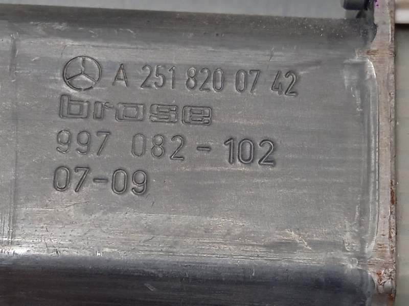 Recambio de elevalunas delantero izquierdo para mercedes-benz clase r (w251, v251) r 280 cdi 4-matic (251.020) referencia OEM IA - Blanco 6