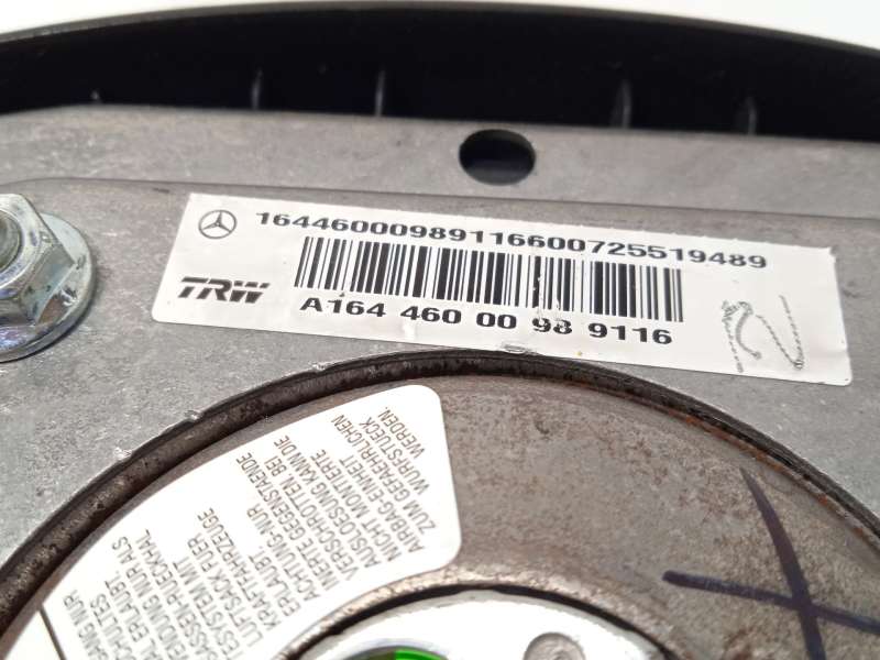 Recambio de airbag delantero izquierdo para mercedes-benz clase r (w251, v251) r 280 cdi 4-matic (251.020) referencia OEM IAM A1 - Blanco 5