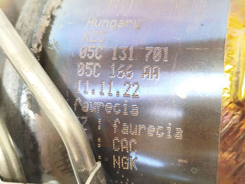 Recambio de catalizador para seat arona (kj7, kjp) 1.0 tsi referencia OEM IAM 05C131723 05C131701 4