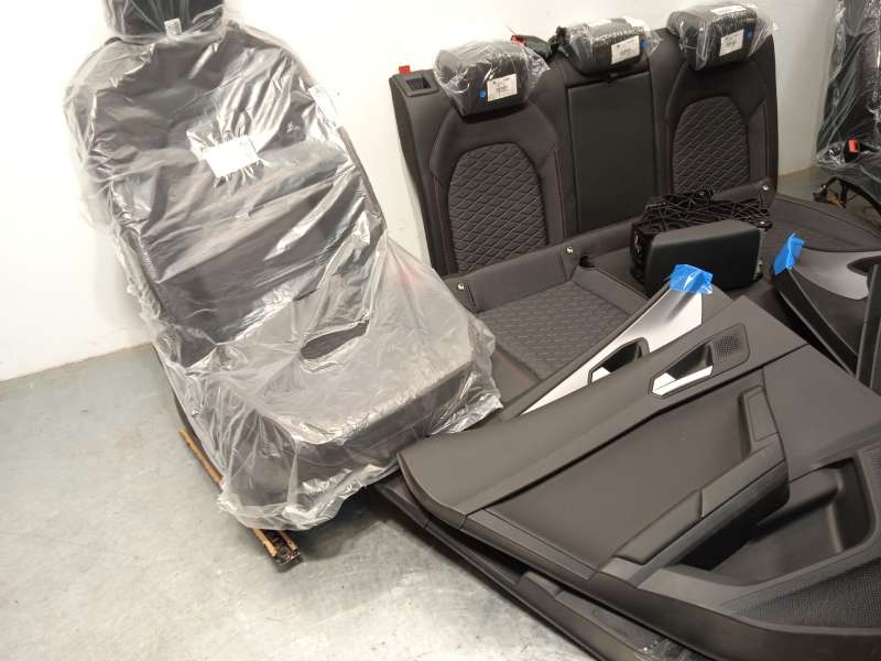 Recambio de juego asientos completo para seat leon (kl1, klg) 1.0 tsi referencia OEM IAM 5WA881106D 5G0885501GCA9 - Azul 2
