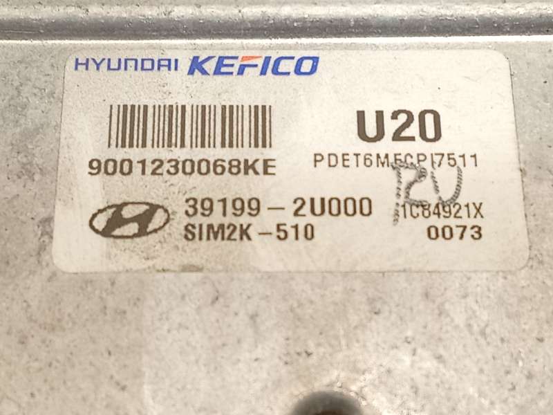 Recambio de centralita motor uce para hyundai i30 (pde, pd, pden) 1.6 crdi referencia OEM IAM 391992U000 5