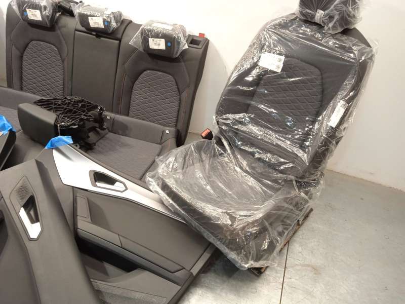 Recambio de juego asientos completo para seat leon (kl1, klg) 1.0 tsi referencia OEM IAM 5WA881106D 5G0885501GCA9 - Azul 3