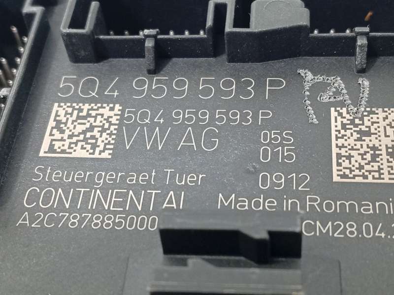 Recambio de modulo confort para seat leon (kl1, klg) 1.5 etsi referencia OEM IAM 5Q4959593P  A2C7878850000 - Rojo 3