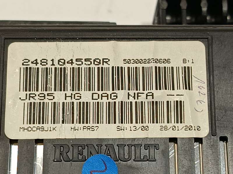 Recambio de cuadro instrumentos para renault grand scénic iii (jz0/1_) 1.5 dci referencia OEM IAM 248104550R  503002220606 6