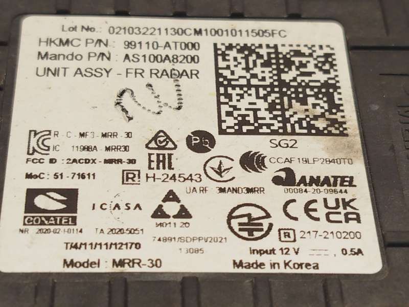 Recambio de modulo electronico para kia niro ii (sg2) ev referencia OEM IAM 99110AT000 - Azul 5