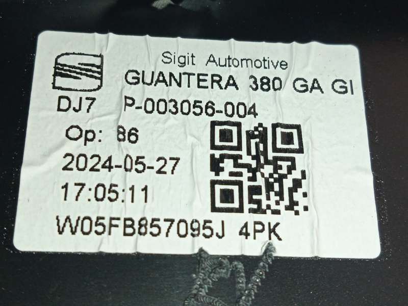 Recambio de guantera para seat leon (kl1, klg) 1.0 tsi referencia OEM IAM 5FB857095J 5FB857095J4PK - Azul 4