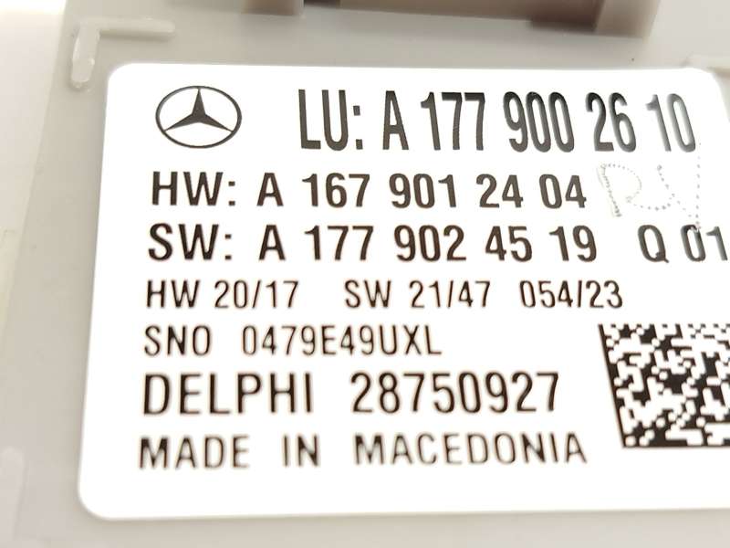 Recambio de modulo electronico para mercedes-benz clase a (w177) a 200 mild-hybrid (177.087) referencia OEM IAM A1779002610  287 - Negro 4