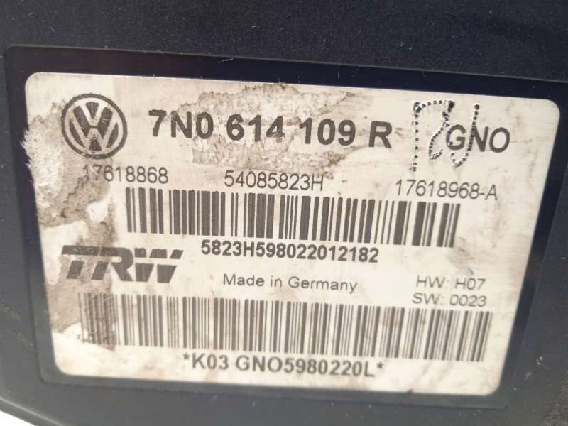 Recambio de abs para volkswagen sharan (7n1) advance referencia OEM IAM 7N0614109R 54085823H 17618868 5