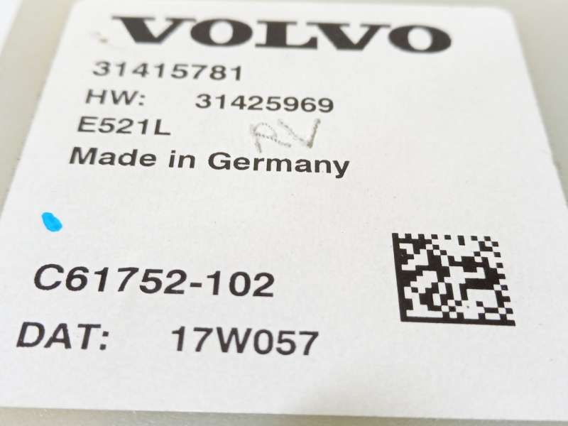 Recambio de modulo electronico para volvo xc60 2.4 diesel cat referencia OEM IAM 31415781 C61752102 31425969 - Azul 4
