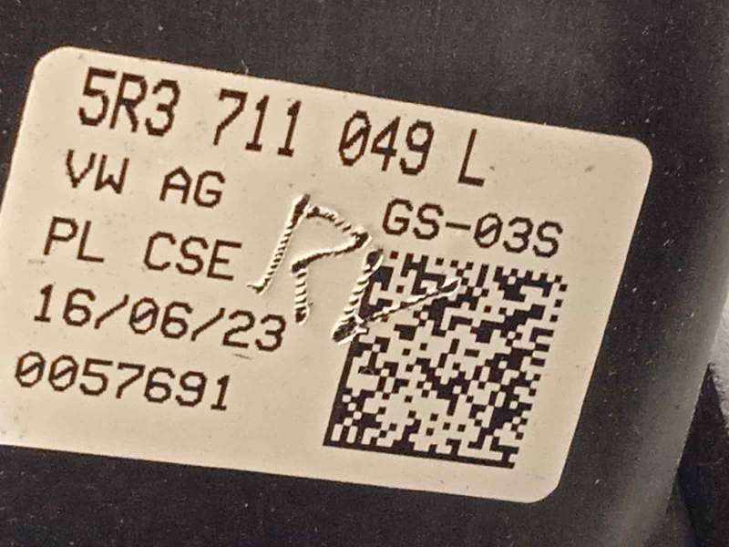 Recambio de palanca cambio para seat arona fr referencia OEM IAM 5R3711049L 5