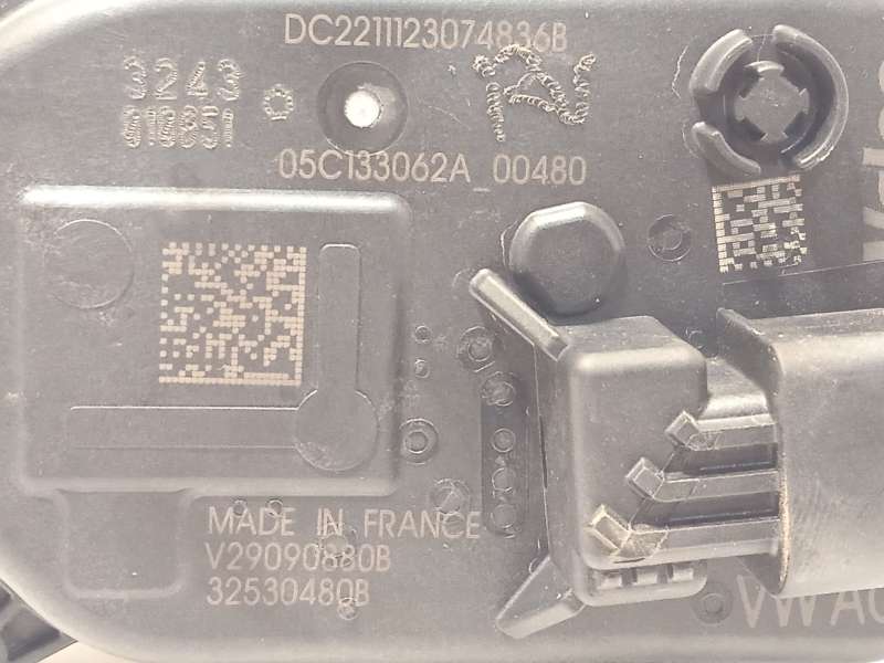 Recambio de caja mariposa para skoda kamiq (nw4) 1.0 tsi referencia OEM IAM 05C133062A  V29090880B - Blanco 5