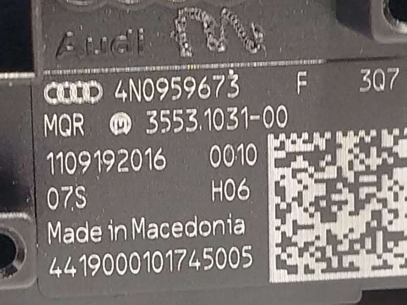 Recambio de mando multifuncion para audi e-tron (gen) 50 quattro referencia OEM IAM 4N0959673F - Negro 5