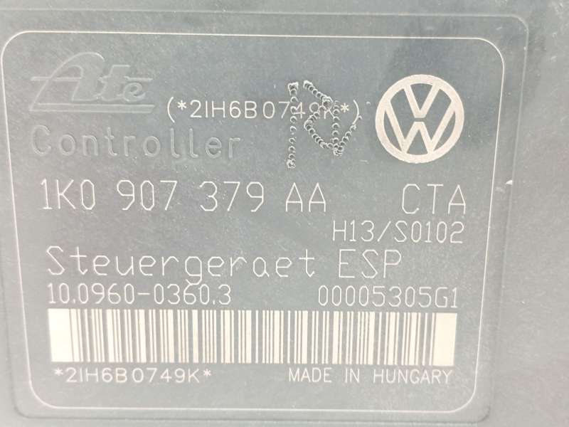 Recambio de abs para volkswagen touran (1t1, 1t2) 2.0 tdi 16v referencia OEM IAM 1K0614517T 10020602204 1K0907379AA 6