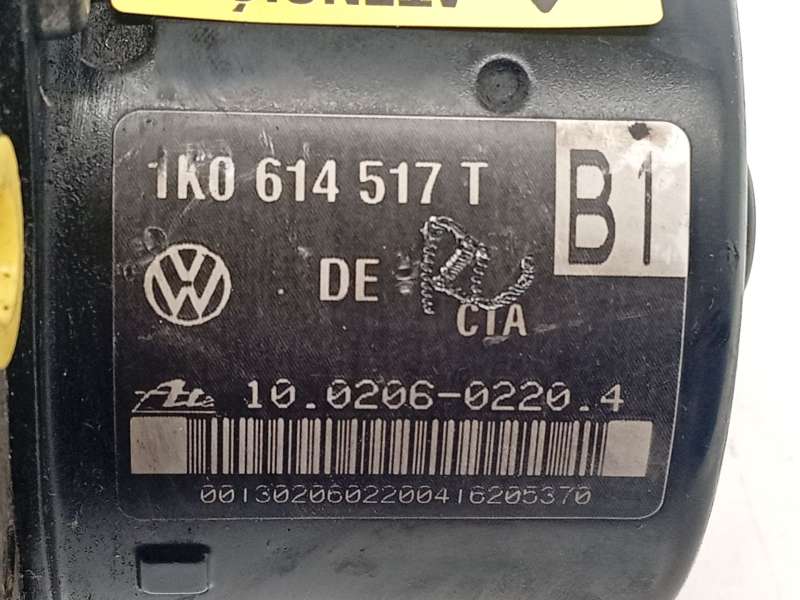 Recambio de abs para volkswagen touran (1t1, 1t2) 2.0 tdi 16v referencia OEM IAM 1K0614517T 10020602204 1K0907379AA 7