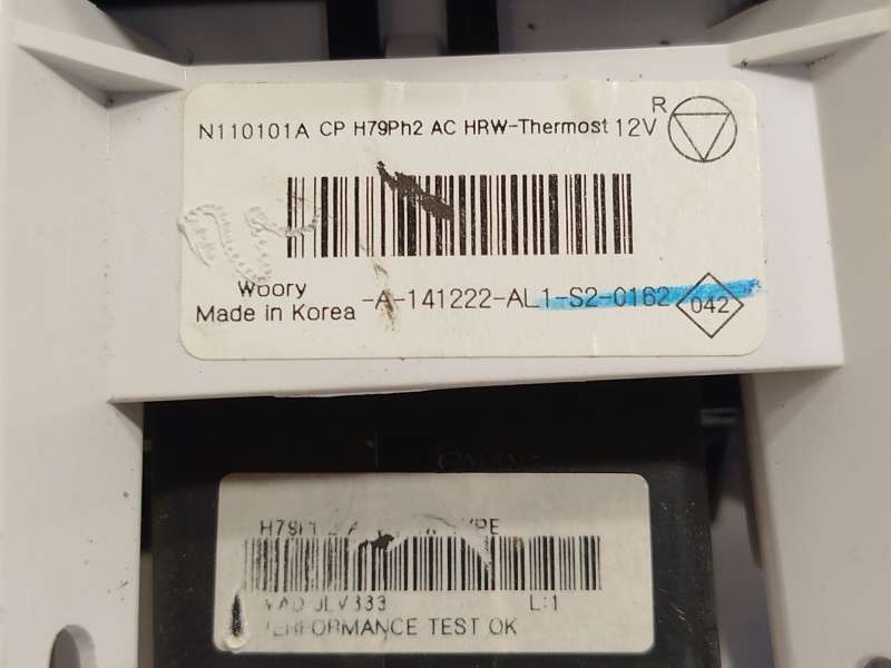 Recambio de mando calefaccion / aire acondicionado para dacia duster 1.5 dci diesel fap cat referencia OEM IAM 275103362R - Blanco 5