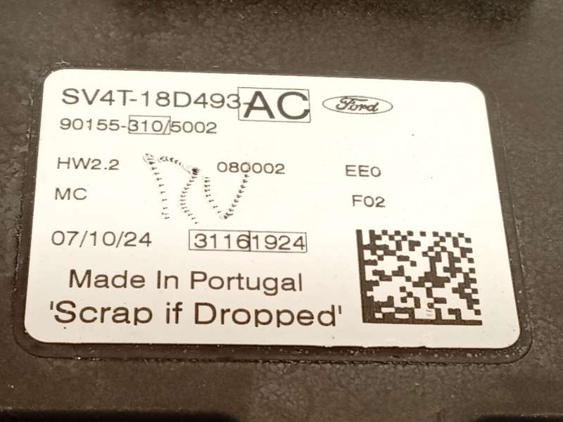 Recambio de modulo electronico para ford kuga iii (dfk) 2.5 duratec plug-in-hybrid referencia OEM IAM SV4T18D493AC 2720040 3