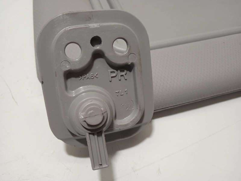 Recambio de parasol derecho para hyundai tucson referencia OEM IAM 85202D3510TTX - Gris 4
