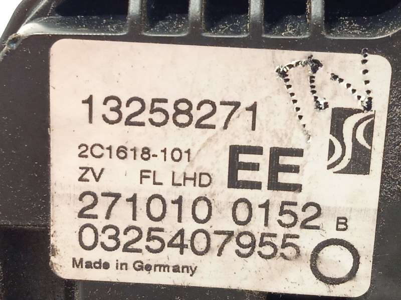 Recambio de cerradura puerta delantera izquierda para opel meriva b monospace (s10) 1.7 cdti (75) referencia OEM IAM 13258272 - Blanco 4