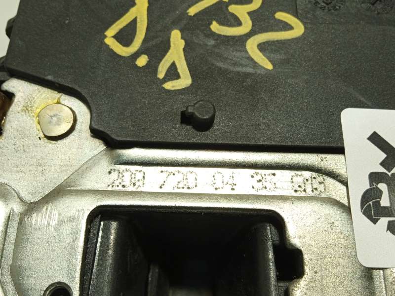Recambio de cerradura puerta delantera derecha para mercedes-benz clk (c209) clk 320 cdi (209.320) referencia OEM IAM 2007200435 - Negro 4