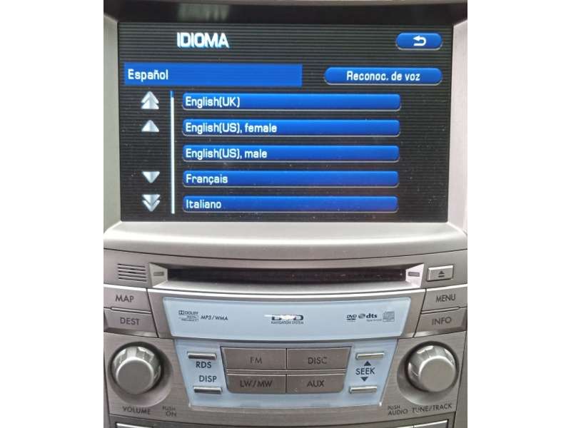Recambio de sistema navegacion gps para subaru legacy v (bm) 2.0 d awd (bmd) referencia OEM IAM 86271AJ400 - Gris 9