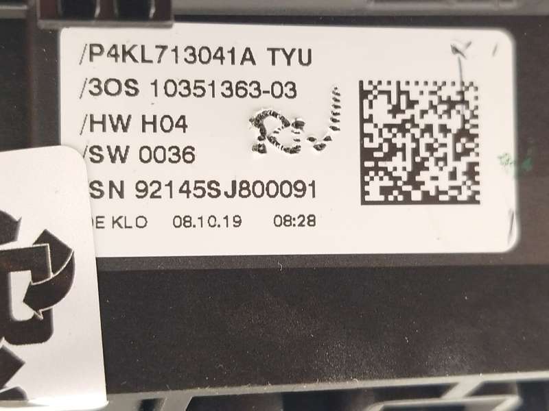 Recambio de palanca cambio para audi e-tron (gen) 50 quattro referencia OEM IAM 4KL713041ATYU 4KE927225A - Negro 5