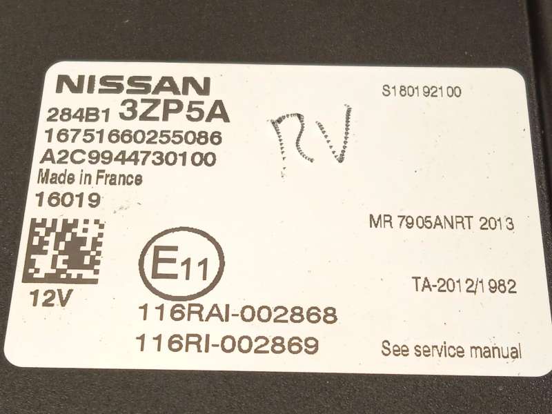 Recambio de centralita confort para nissan pulsar hatchback (c13) 1.5 dci referencia OEM IAM 284B13ZP5A  A2C9944730100 - Rojo 4
