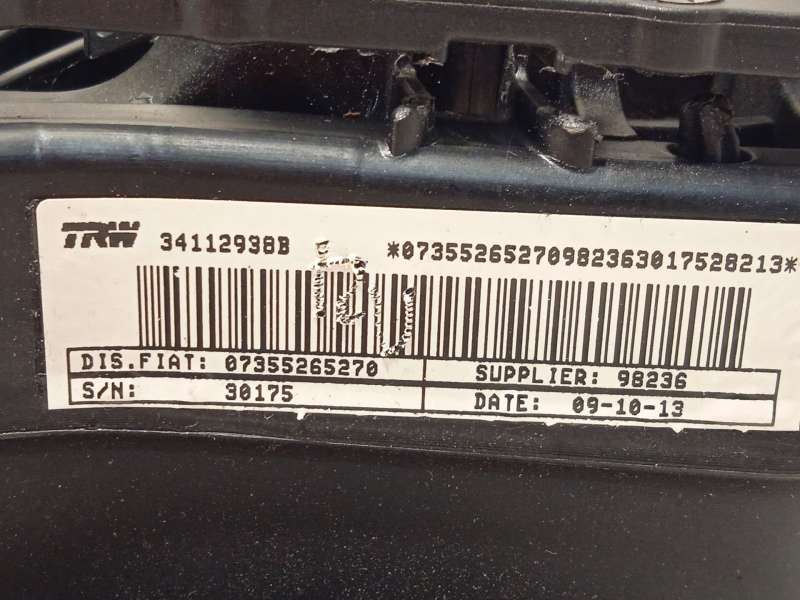 Recambio de airbag delantero izquierdo para citroën nemo furgoneta/monovolumen (aa_) 1.3 hdi 75 referencia OEM IAM 7355265270 16 - Blanco 6